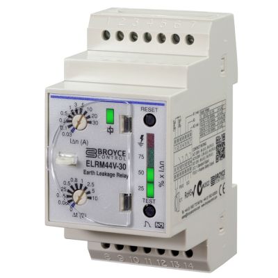 ELRM44V-30 BROYCONTROL EARTH LEAKAGE RELAY