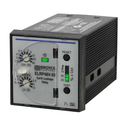 ELRP48V-30 EARTH LEAKAGE RELAY BROYCONTROL 